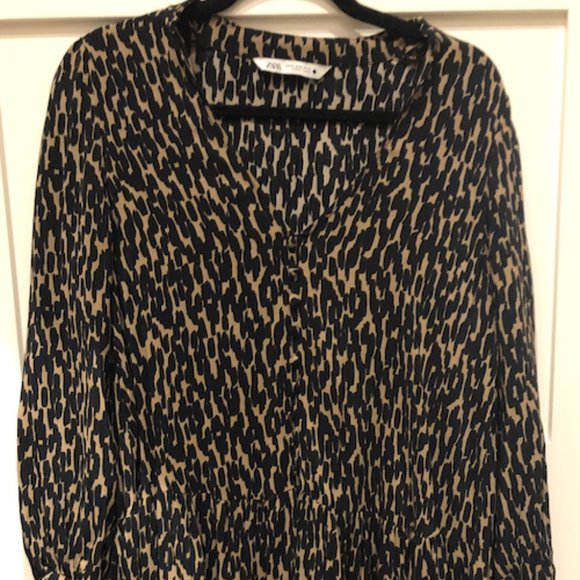 Zara Leopard Dress - Picture 1 of 4